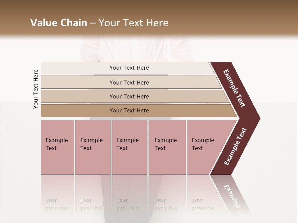 Adult Attractive Flying PowerPoint Template