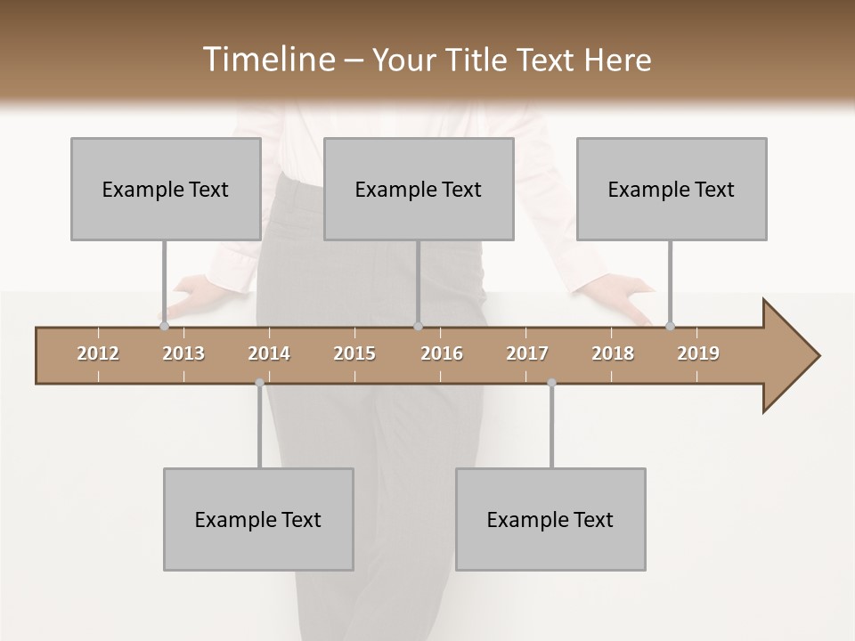 Adult Attractive Flying PowerPoint Template