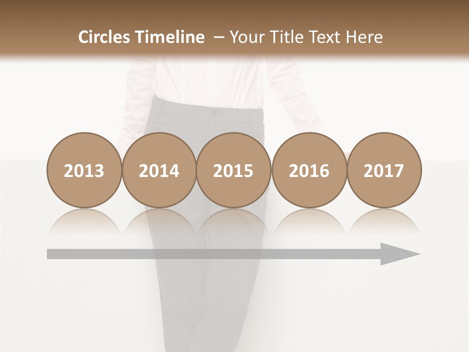 Adult Attractive Flying PowerPoint Template