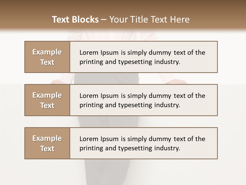 Adult Attractive Flying PowerPoint Template