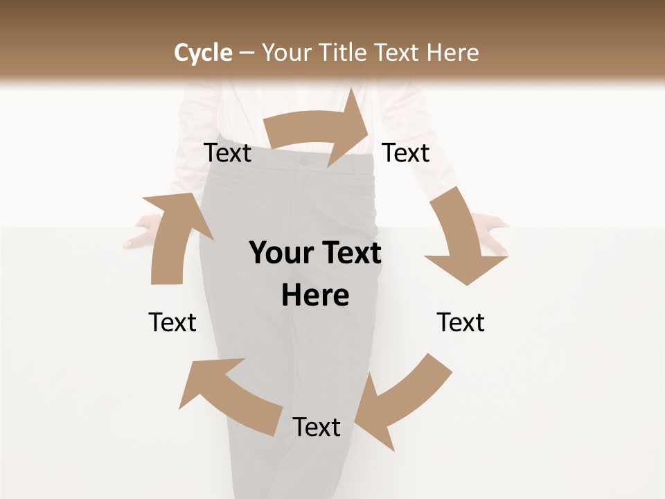 Adult Attractive Flying PowerPoint Template