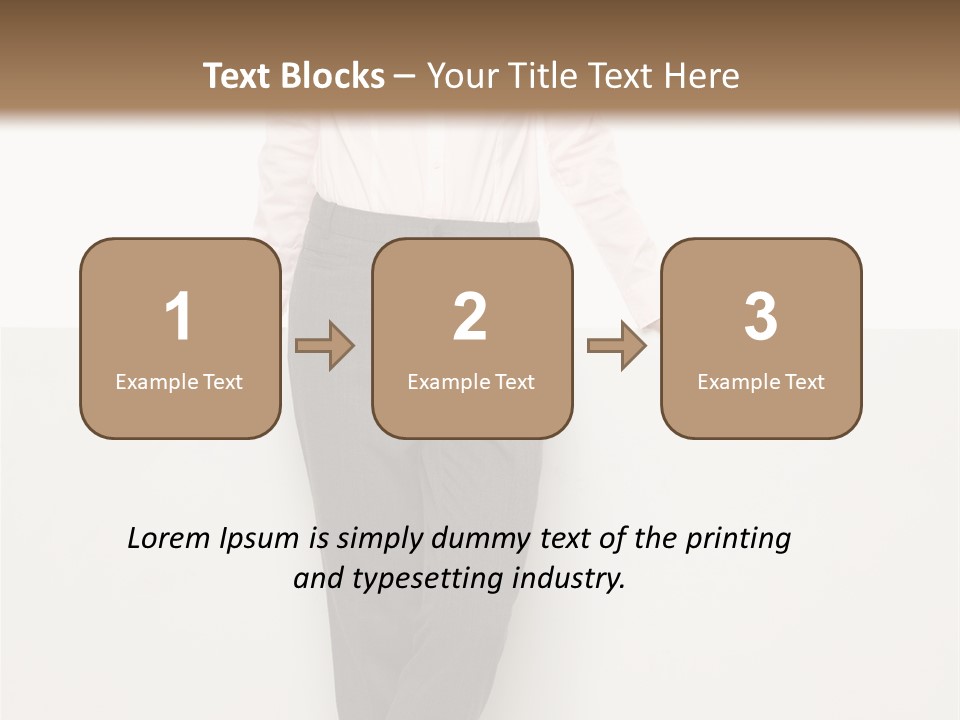Adult Attractive Flying PowerPoint Template