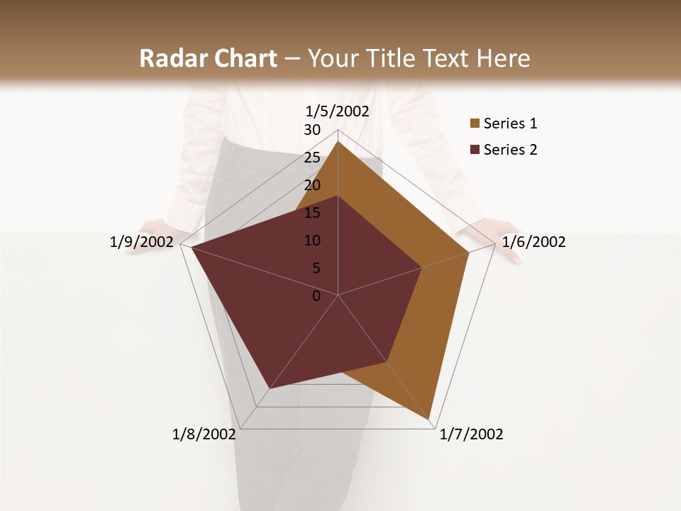 Adult Attractive Flying PowerPoint Template