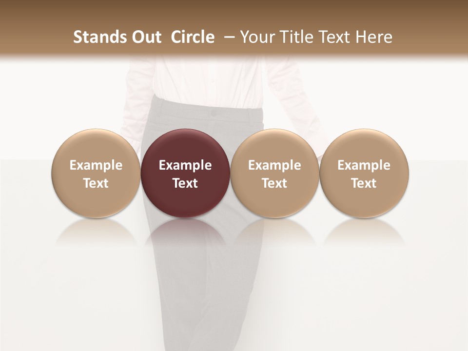 Adult Attractive Flying PowerPoint Template