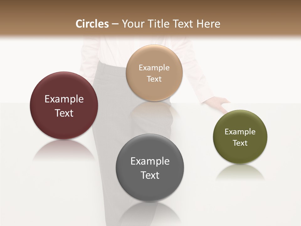 Adult Attractive Flying PowerPoint Template