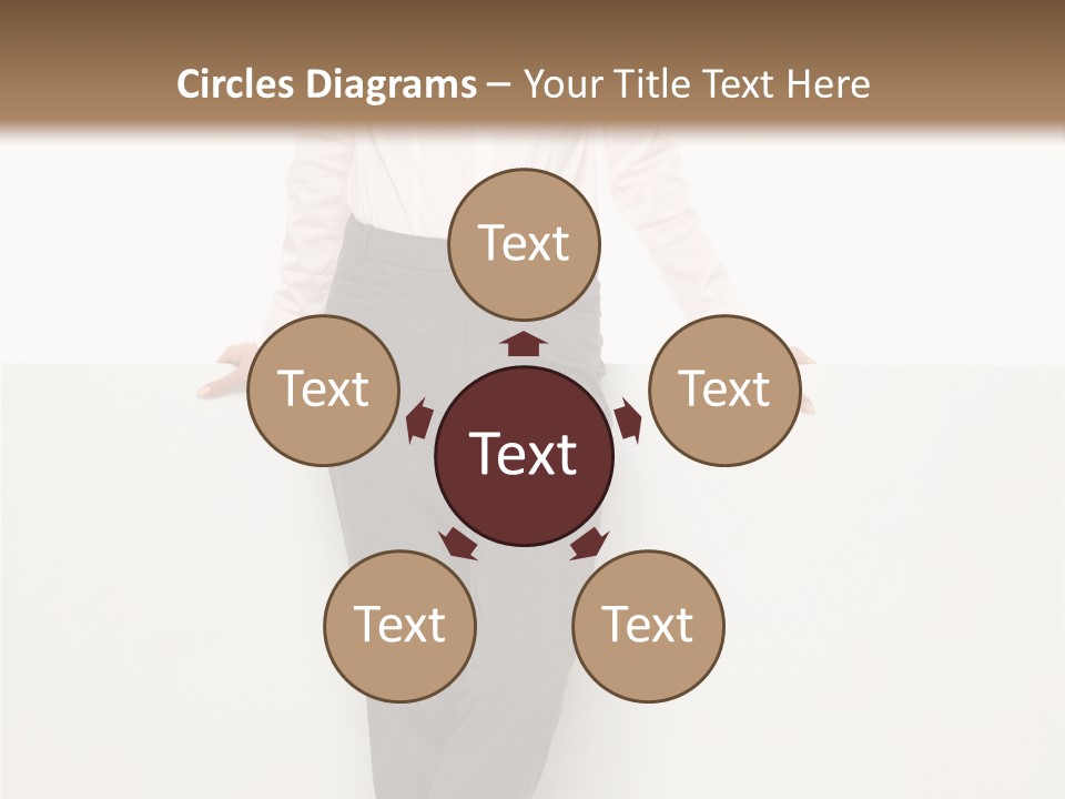 Adult Attractive Flying PowerPoint Template