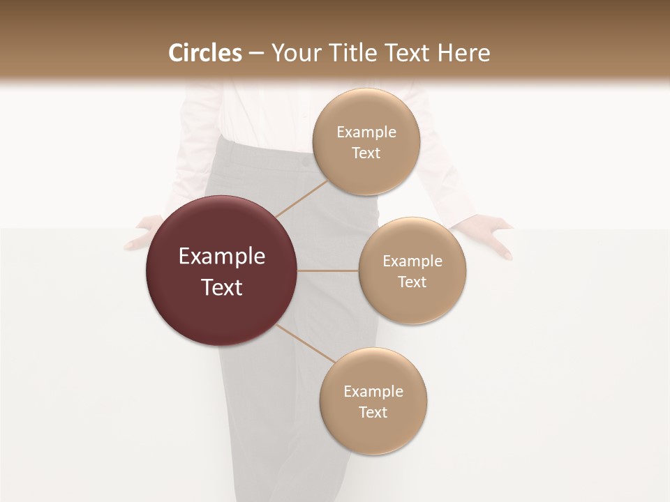 Adult Attractive Flying PowerPoint Template