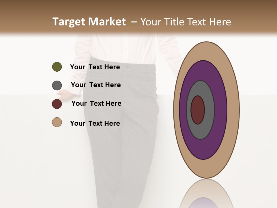 Adult Attractive Flying PowerPoint Template