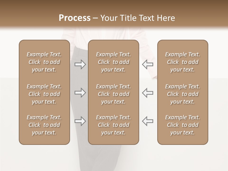 Adult Attractive Flying PowerPoint Template