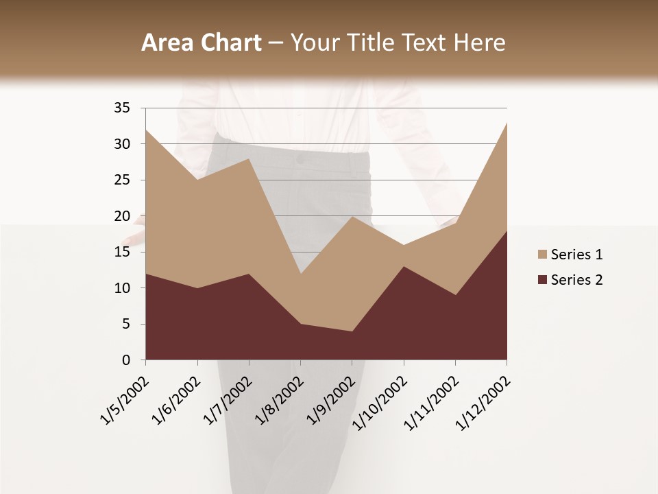 Adult Attractive Flying PowerPoint Template