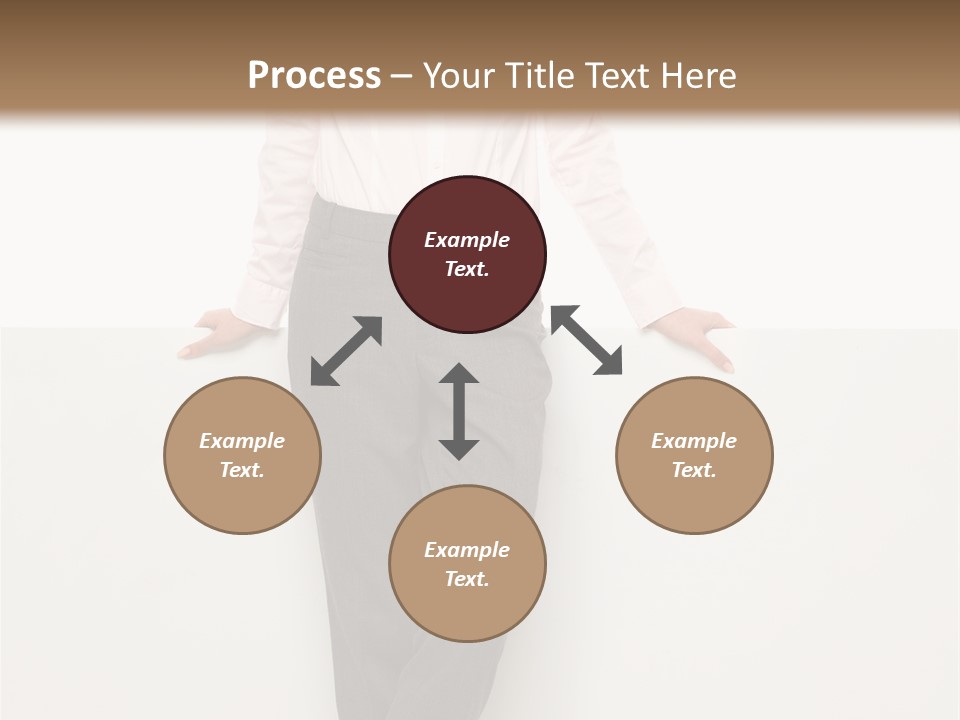 Adult Attractive Flying PowerPoint Template