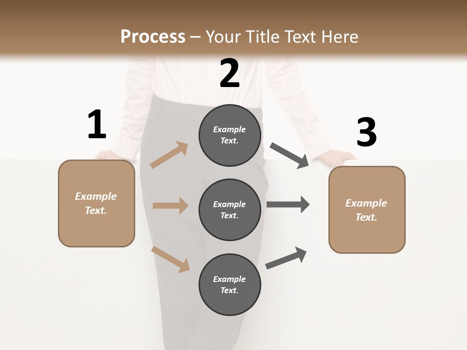 Adult Attractive Flying PowerPoint Template
