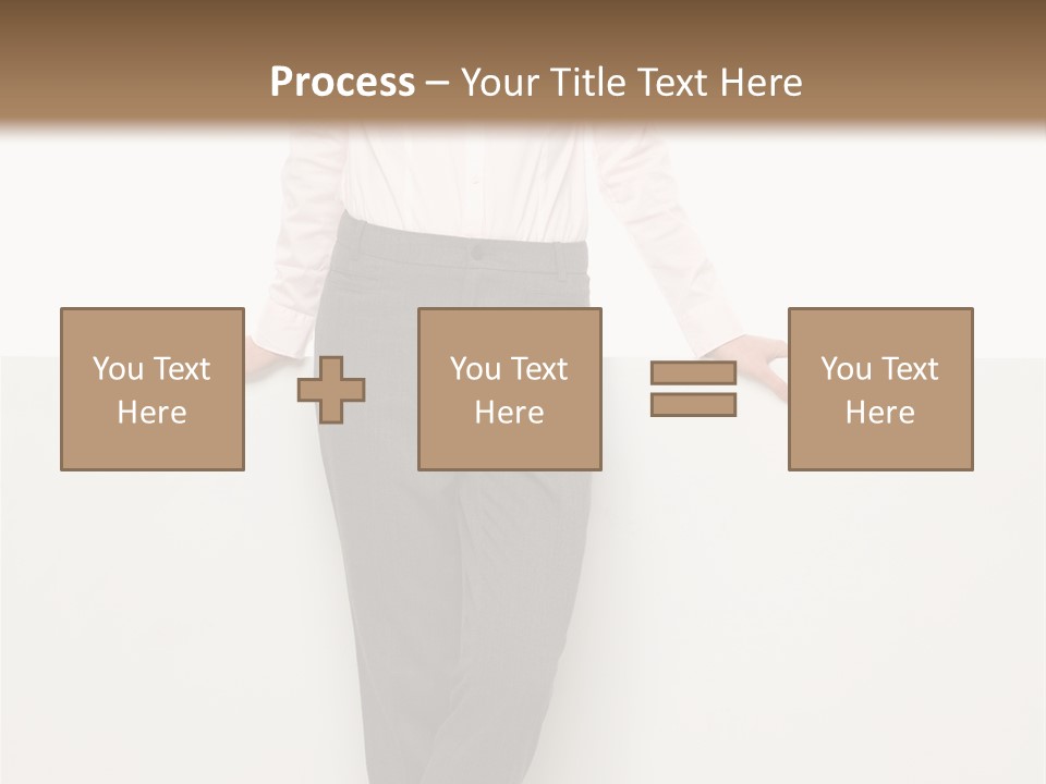 Adult Attractive Flying PowerPoint Template