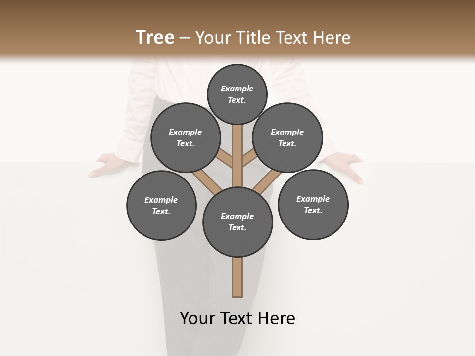 Adult Attractive Flying PowerPoint Template