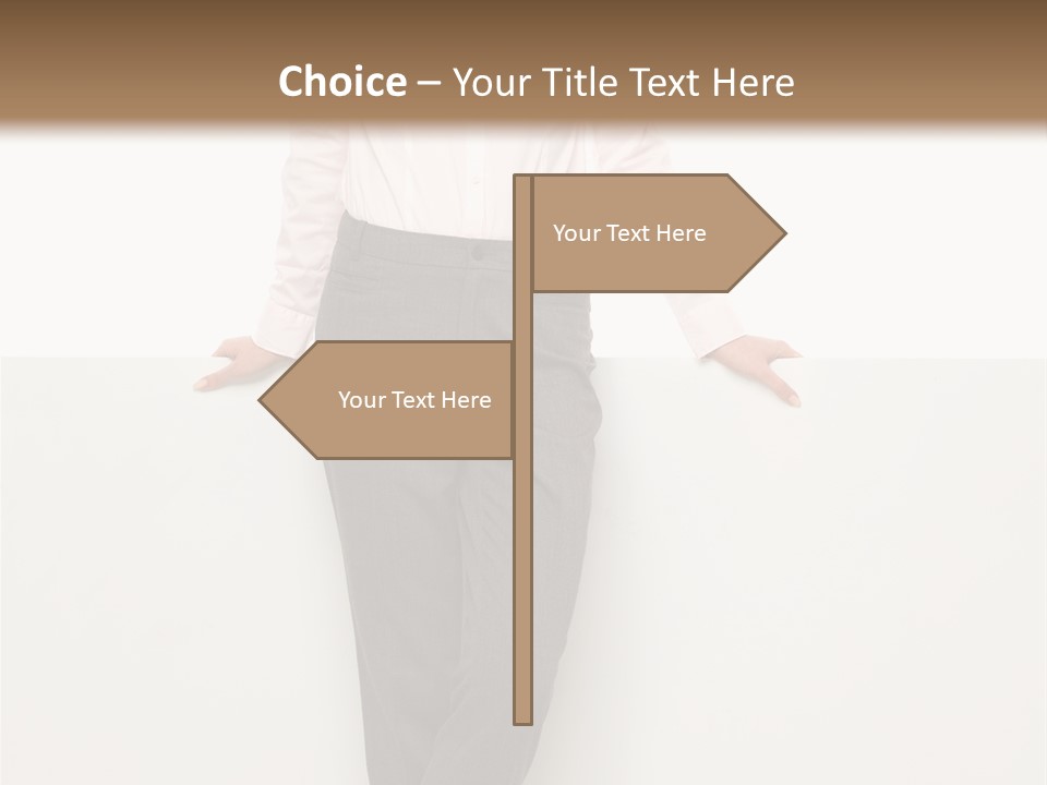 Adult Attractive Flying PowerPoint Template
