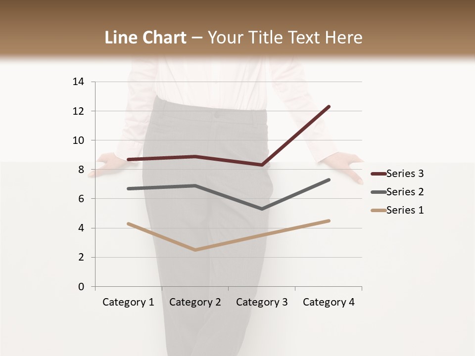 Adult Attractive Flying PowerPoint Template