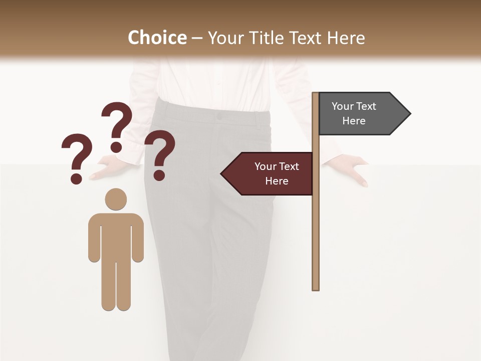 Adult Attractive Flying PowerPoint Template