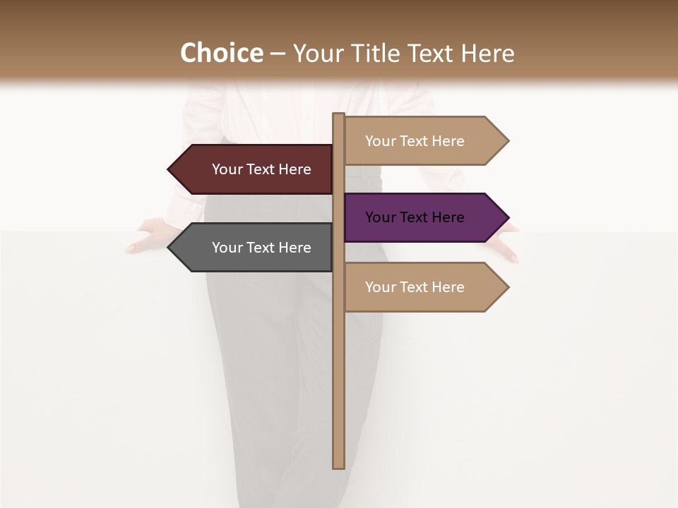 Adult Attractive Flying PowerPoint Template