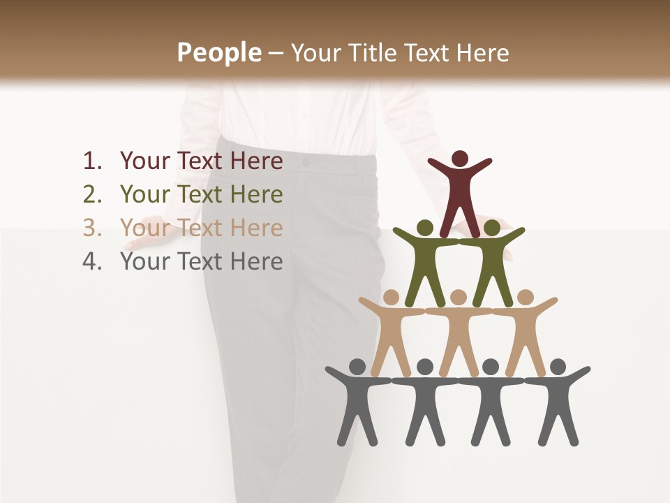 Adult Attractive Flying PowerPoint Template