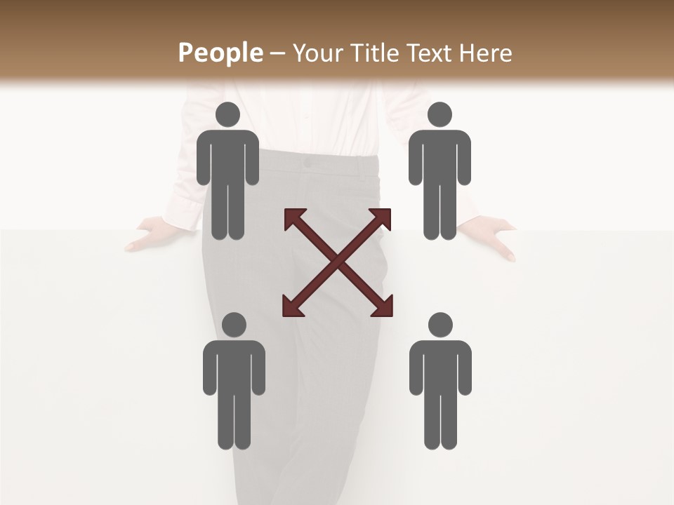 Adult Attractive Flying PowerPoint Template