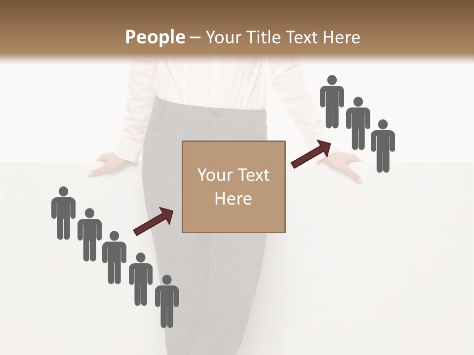 Adult Attractive Flying PowerPoint Template