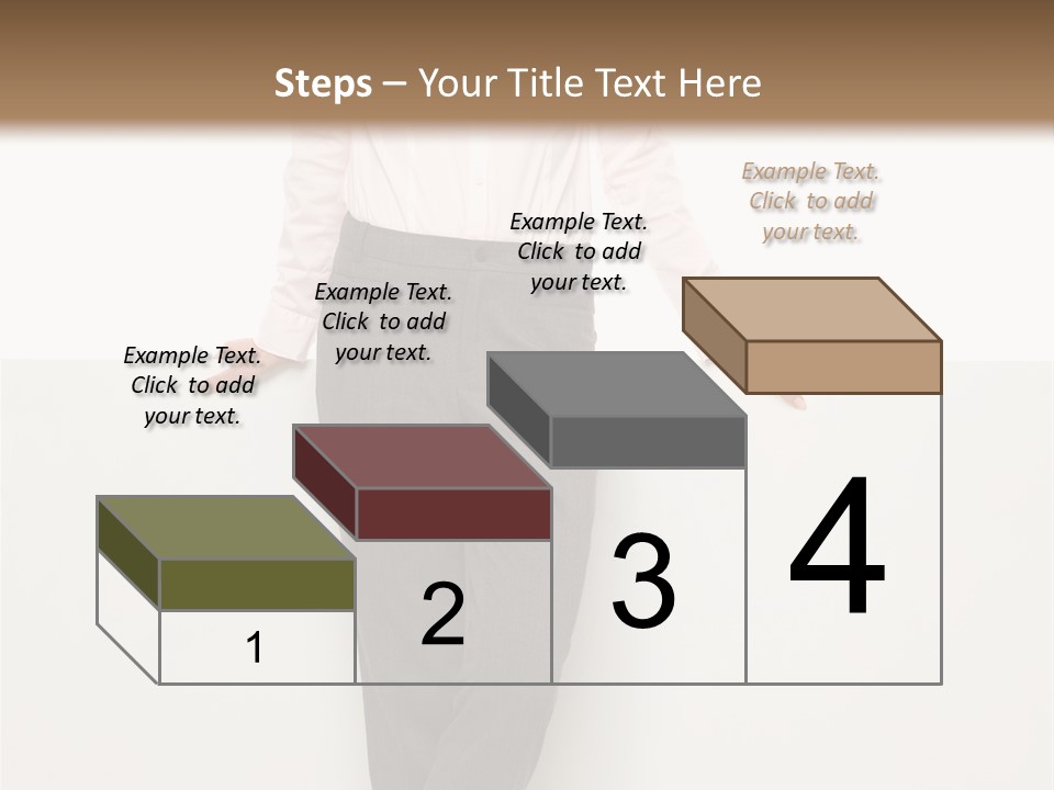 Adult Attractive Flying PowerPoint Template