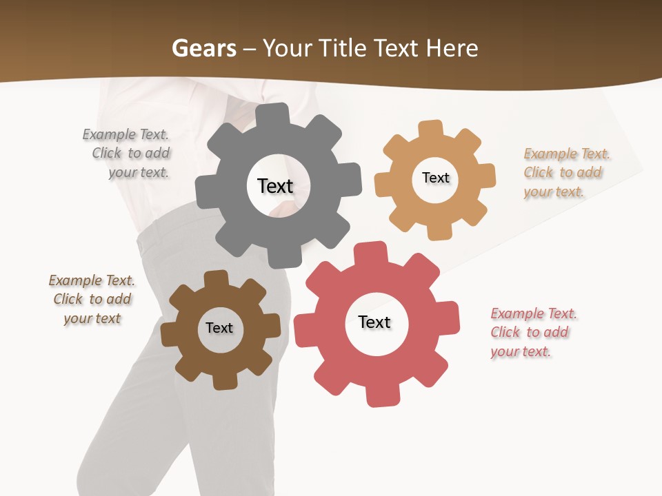 Looking Happiness Aviation PowerPoint Template