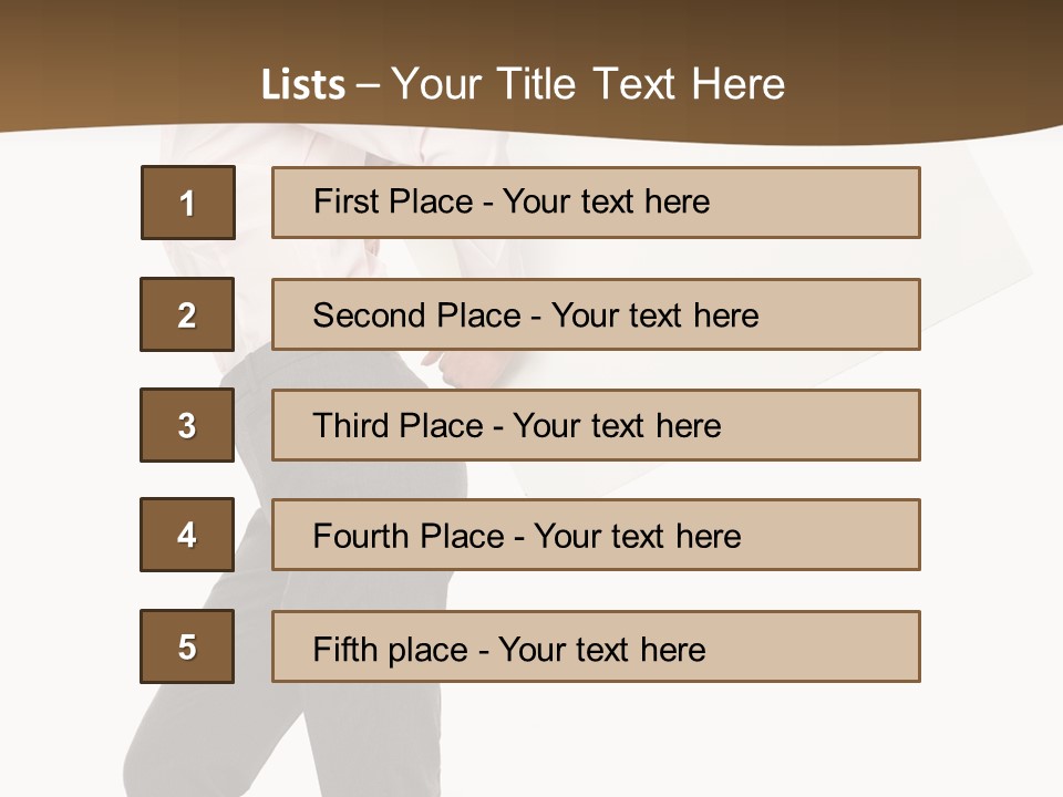Looking Happiness Aviation PowerPoint Template