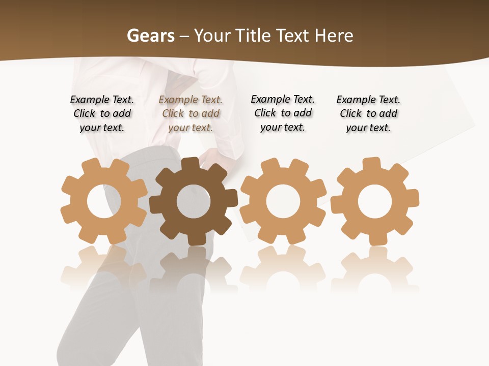 Looking Happiness Aviation PowerPoint Template