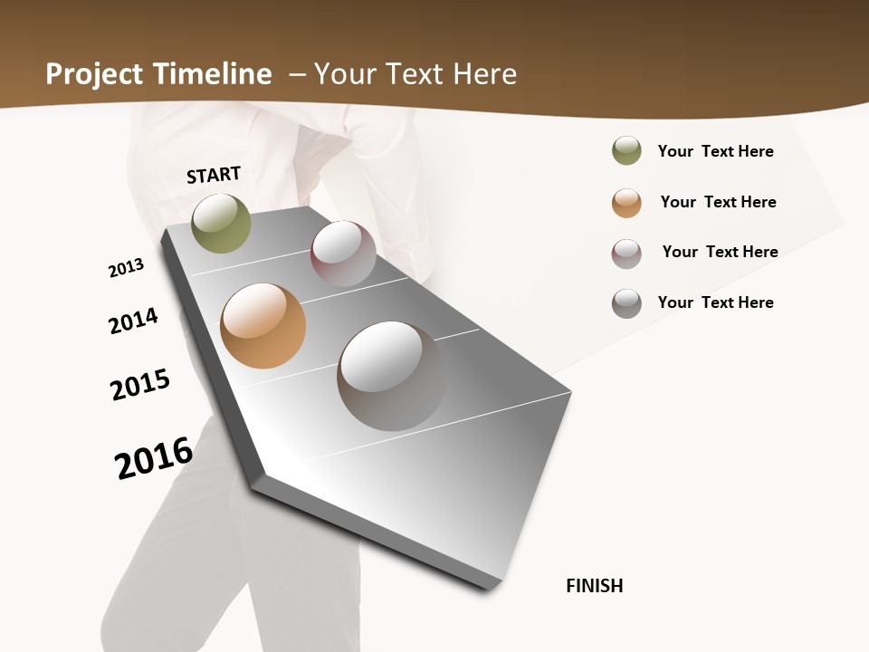 Looking Happiness Aviation PowerPoint Template