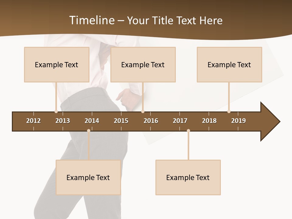 Looking Happiness Aviation PowerPoint Template