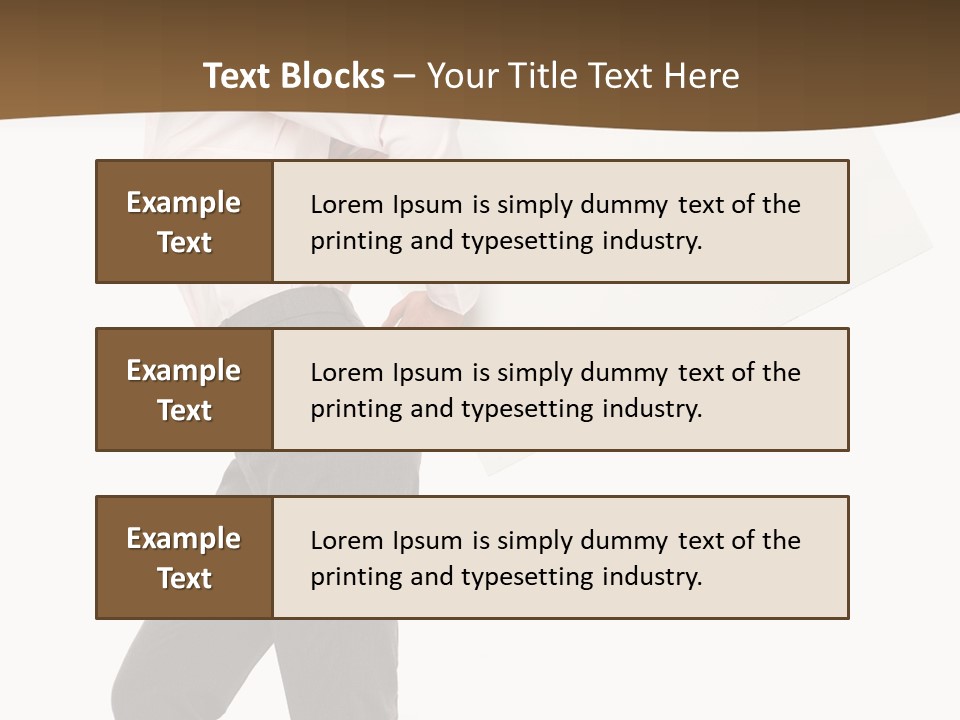 Looking Happiness Aviation PowerPoint Template