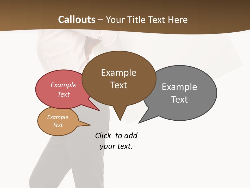Looking Happiness Aviation PowerPoint Template
