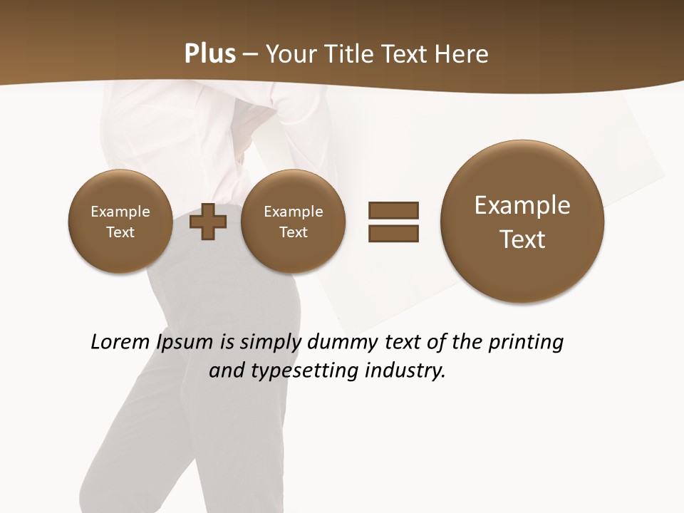 Looking Happiness Aviation PowerPoint Template