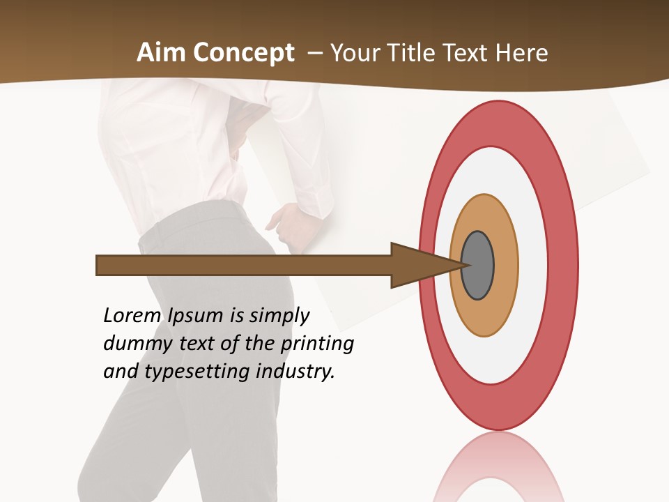 Looking Happiness Aviation PowerPoint Template