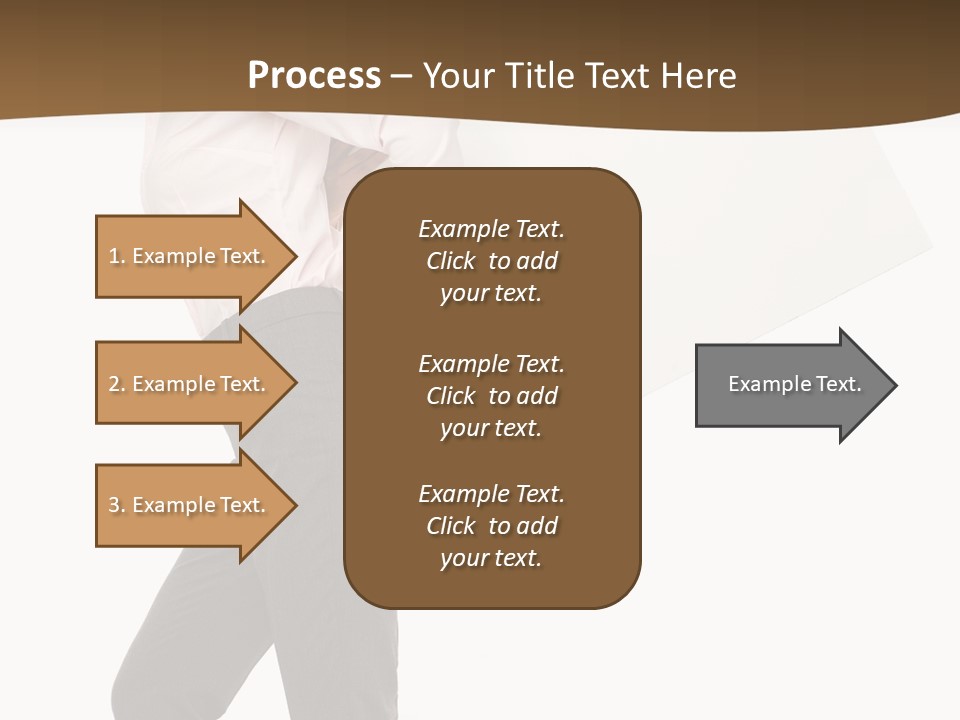Looking Happiness Aviation PowerPoint Template