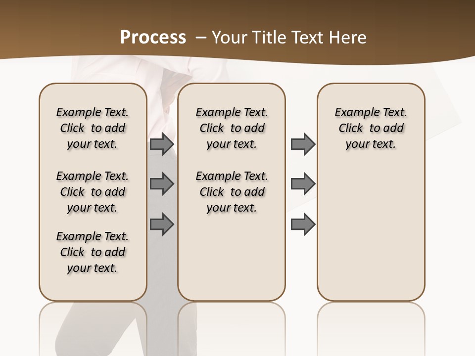 Looking Happiness Aviation PowerPoint Template