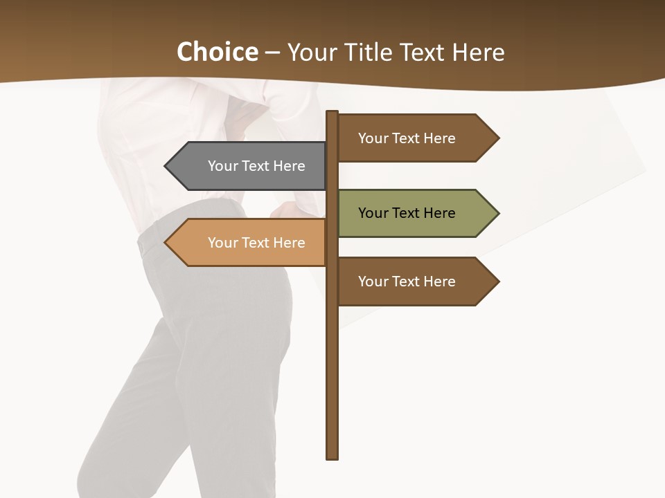 Looking Happiness Aviation PowerPoint Template