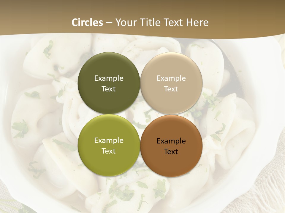 Spoon Table Broth PowerPoint Template