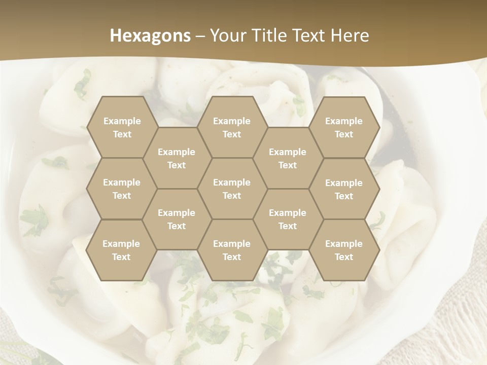Spoon Table Broth PowerPoint Template