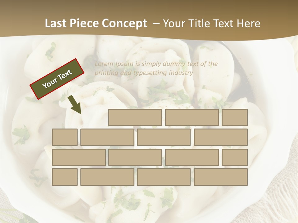 Spoon Table Broth PowerPoint Template
