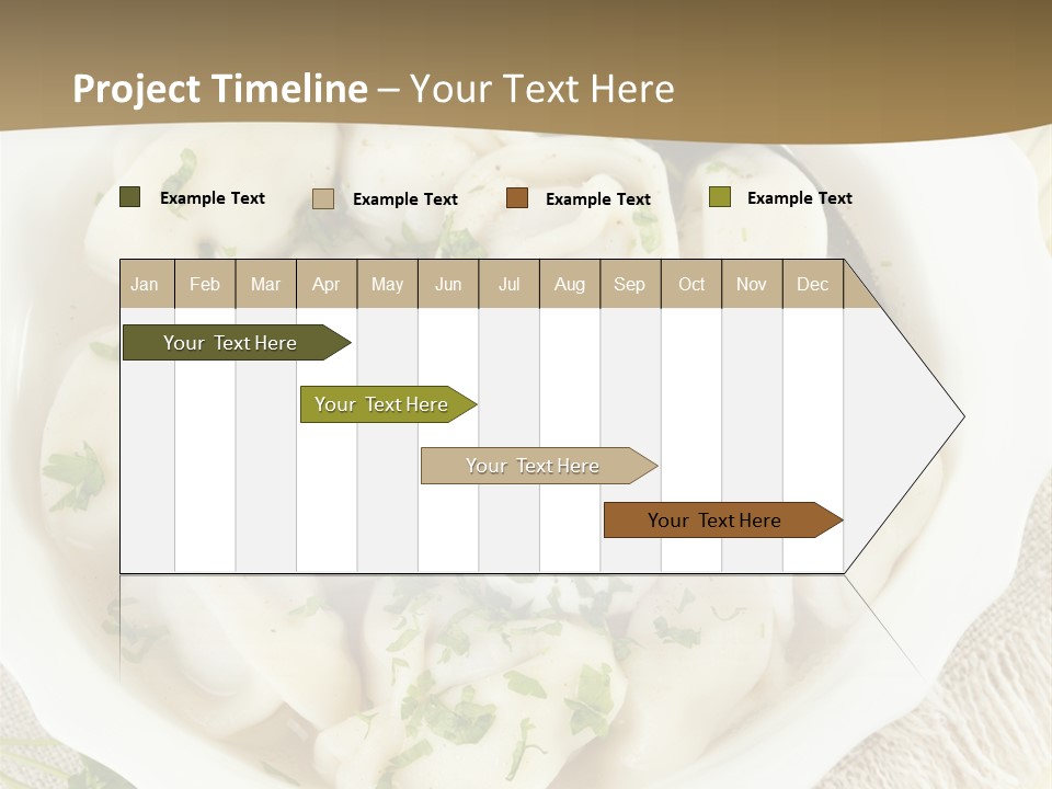 Spoon Table Broth PowerPoint Template