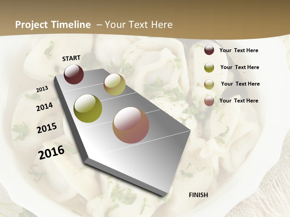 Spoon Table Broth PowerPoint Template