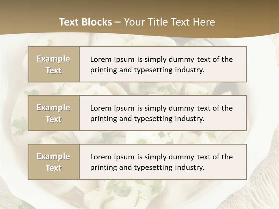 Spoon Table Broth PowerPoint Template
