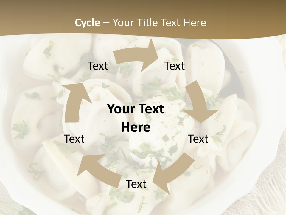 Spoon Table Broth PowerPoint Template