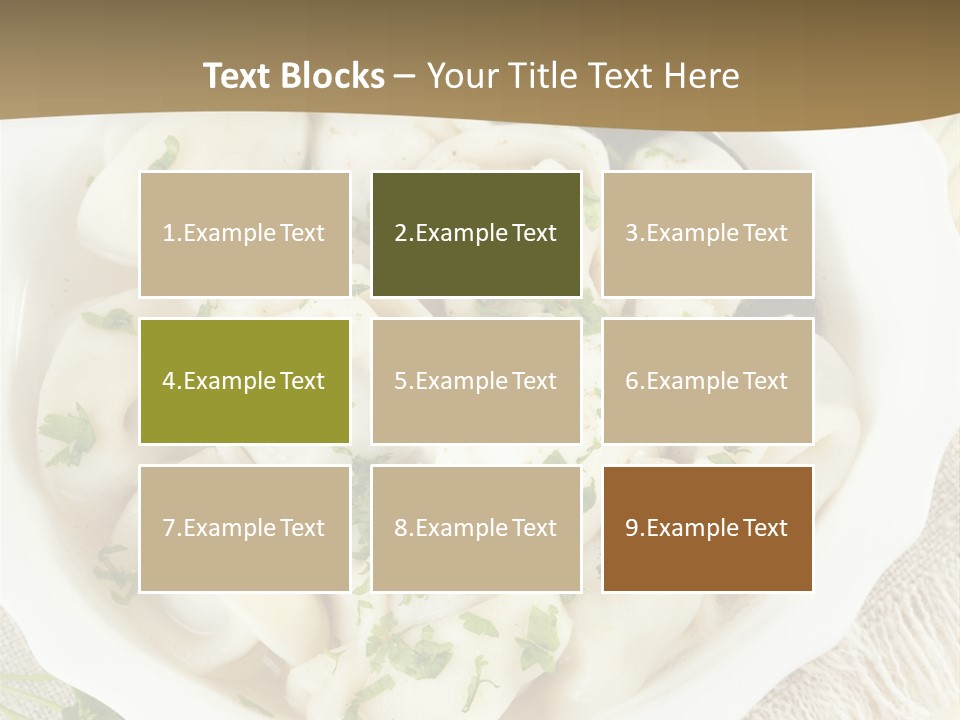 Spoon Table Broth PowerPoint Template