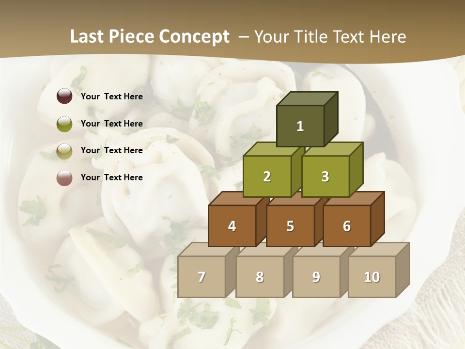 Spoon Table Broth PowerPoint Template