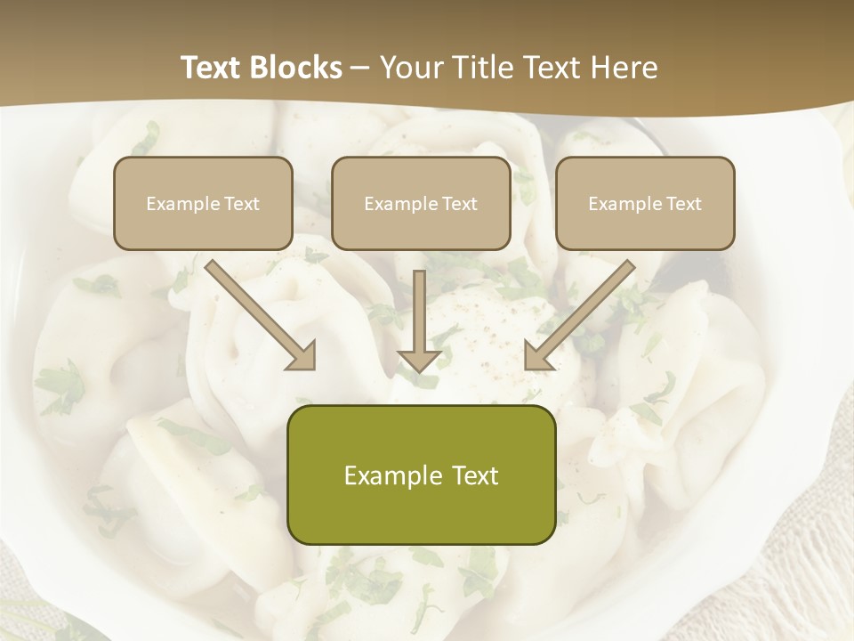 Spoon Table Broth PowerPoint Template
