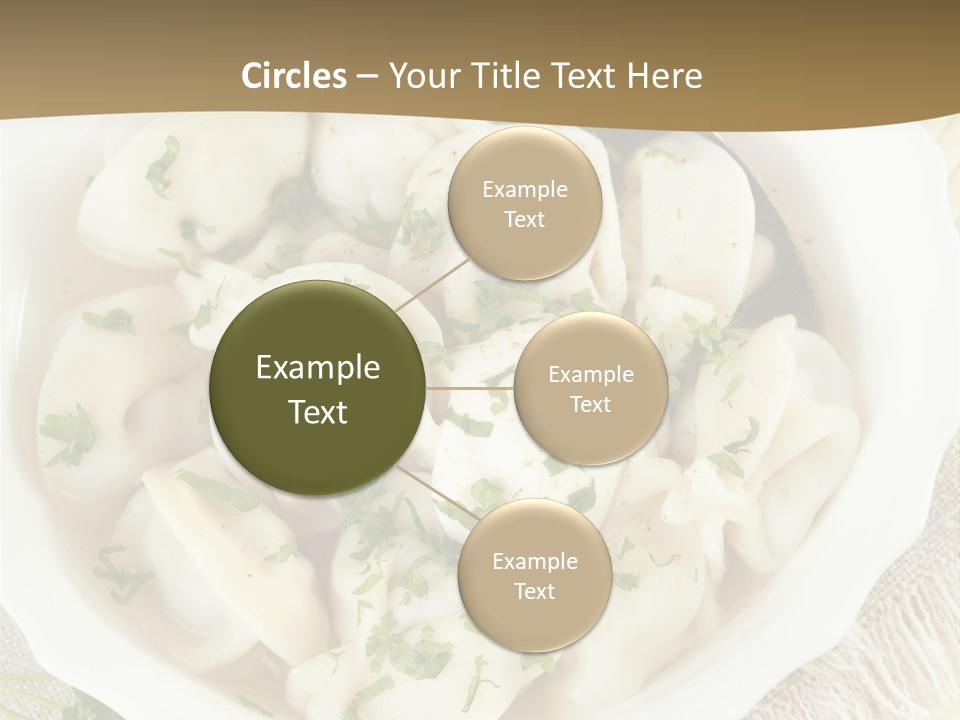 Spoon Table Broth PowerPoint Template
