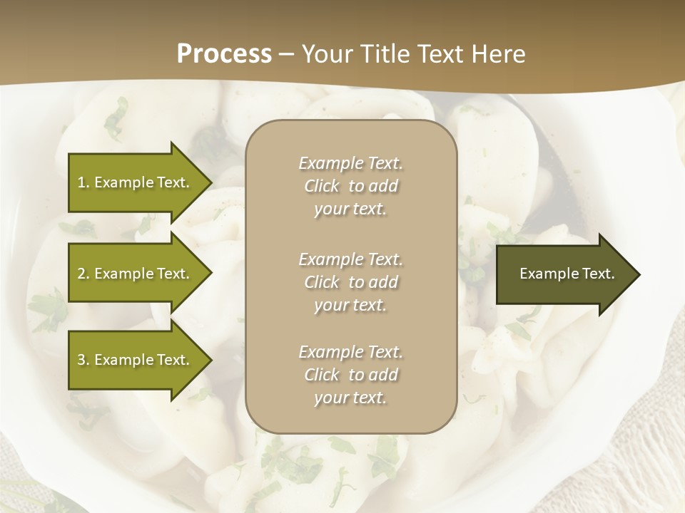 Spoon Table Broth PowerPoint Template
